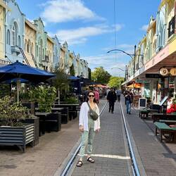 New Regent Street. Was a little quieter than we were expecting but very cute