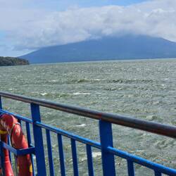 Die Vulkaninsel kommt näher