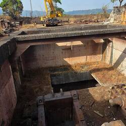 Überbleibsel des Bergbaus werden abgebaut