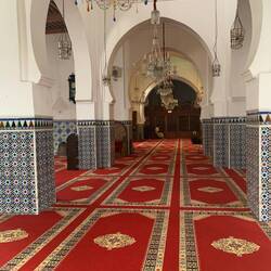 Blick in die Moschee