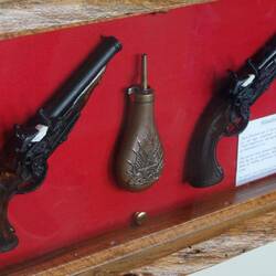 Man wusste sich auch zu verteidigen.