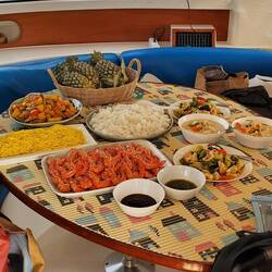 A beautiful birthday feast!