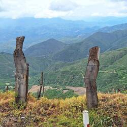 Wie man sieht: Wir sind wieder im Hochland.