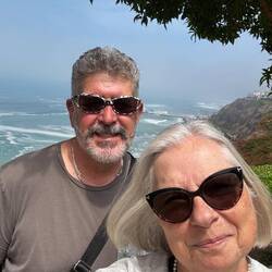Walking along the malecon