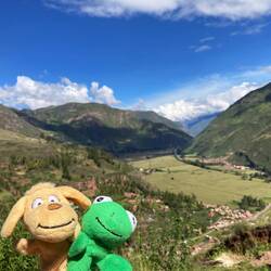 Blick ins Sacred Valley.