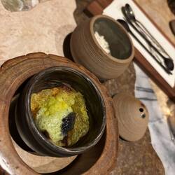 Even the dishes and utensils were out of the ordinary