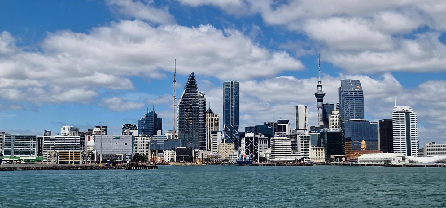 Took a boat trip to Rangitoto island. Good view of Auckland