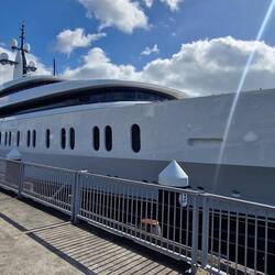 Is this the biggest super yacht in the world?