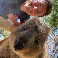 Selfie mit Quokka 🤳