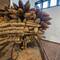 Bamboo wizardry meets bicycle-balance mastership.