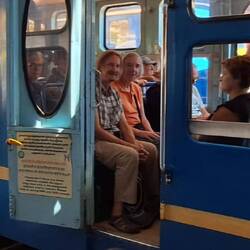 "All aboard!"