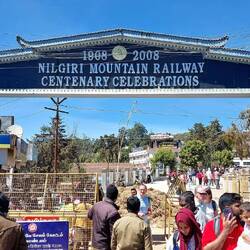 Leaving Ooty Station