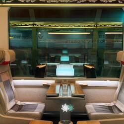 Unsere Plätze für die Fahrt