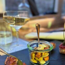 Excellence Apéroplättli mit Champagner Laurent Perrier Brut