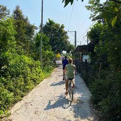 Fahrradtour durchs Mekong Delta
