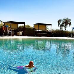 Baden auf 2000 m Höhe