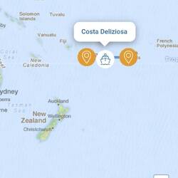 Überschreitung der Datumsgrenze in der Südsee