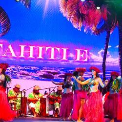 Abendunterhaltung mit tahianischem Tanz
