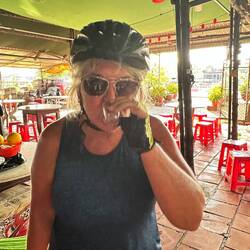 She did it. Patti HATES snakes.