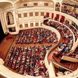 Das Opernhaus von innen.