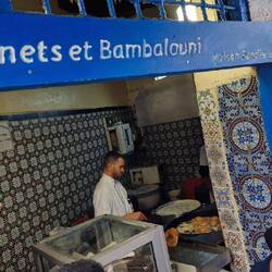 Bambaluni hatte ich, ein Siedegebäck