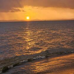 Sonnenuntergang von gestern Abend