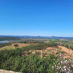 Panoramablick in Richtung Guadiana-Tal