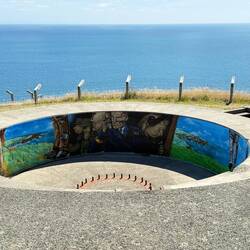 Most of the walls had murals painted inside - so much art in this area!