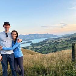 Golden hour on the drive back