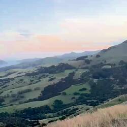 Sunset from the top of the peak