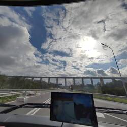 Gewaltige Brücken - hier mal für den Zug