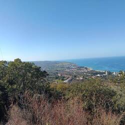 Blick auf Zambrone und Tropea