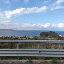 Straße von Messina, 3,3 km trennen das Festland von Sizilien