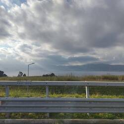 Der Ätna unter Wolken