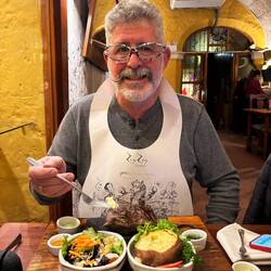 Lamb for Brad, which he shared with me and I shared my alpaca. Lamb is incredibly mild here.