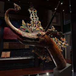 Processional palanquin, Malaysia, C19.