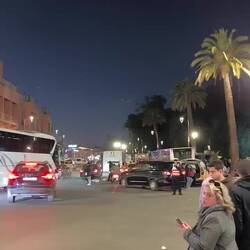 Wir warten aufs Taxi