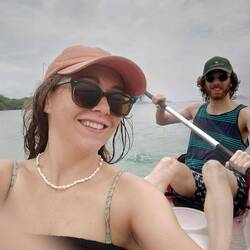 Kayak to (almost) Bidadari feat. one passenger princess