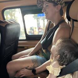 In dem luxuriösen Van ließ es sich gut schlafen 😎😊