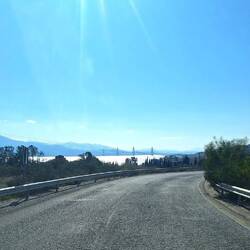 Brücke Andirrio - Patras vor uns