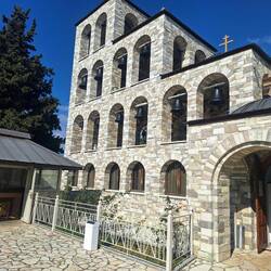 Mit 62 Glocken weltweit der größte Turm in Anlehnung an die Hagia Sofia