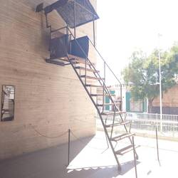 Watchtower installed by the military to keep control in the Republica 580 district (aka the Bermuda)