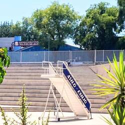 Aircraft steps used for deportation of Chilean citizens
