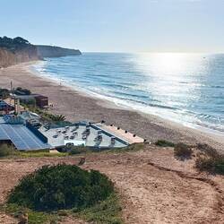 Praia do Porto de Mos - jetzt hat man Lagos endlich hinter sich gelassen.