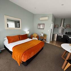 Our home for the next two nights! Such a cute little cabin in Twizel