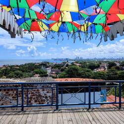 Blick über Olinda nach Recife