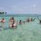 A pic of our group all in the water while 4 of us played bridge!