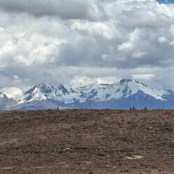 Surrounded by volcanos at 4910 m