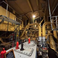 Der Maschinenraum war Kulisse bei Titanic