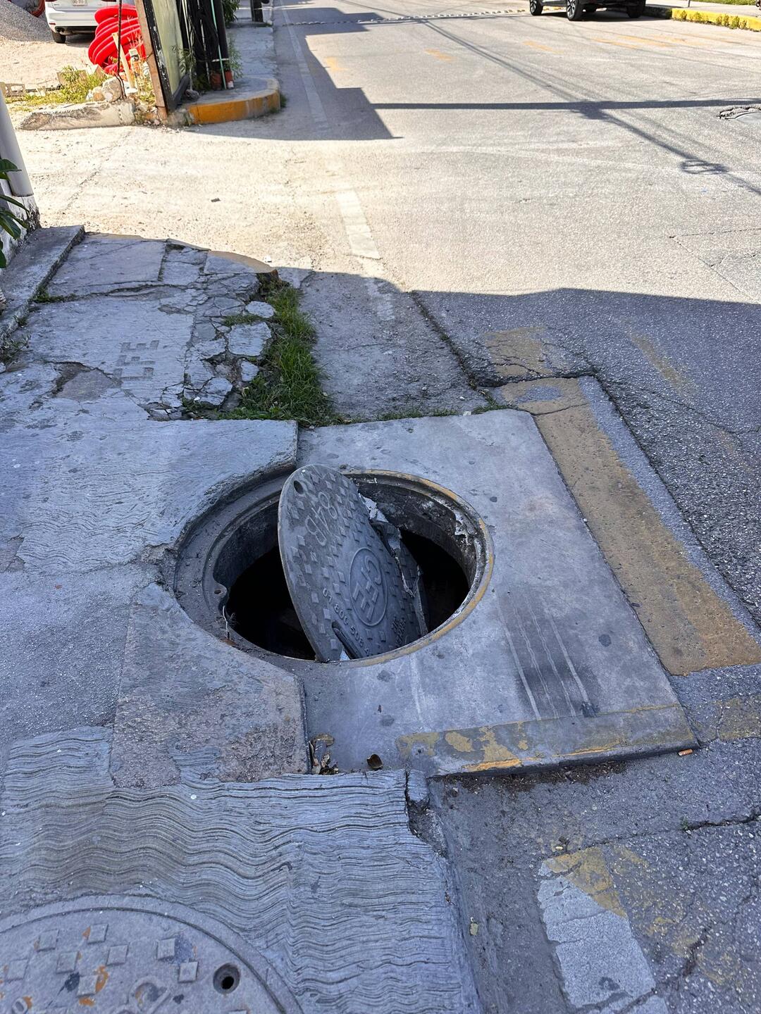 Viele solch Stellen mit Löchern - aber man schaut ja ...